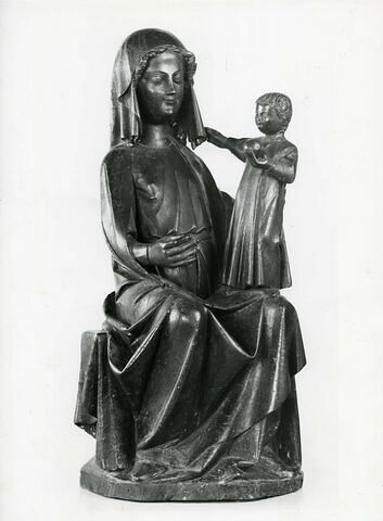 Vierge assise et l'Enfant, image 12/12