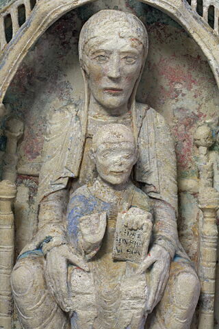 L'Annonciation, la Vierge en Majesté, le Baptême du Christ, image 17/57