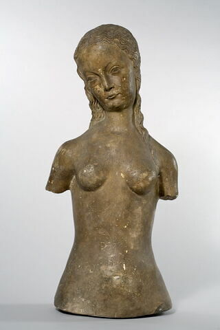 Torse de jeune femme nue, dite Eve