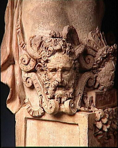 Terme à figure d'homme barbu, image 2/6