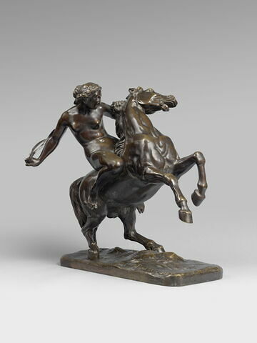 Amazone domptant un cheval, image 7/11