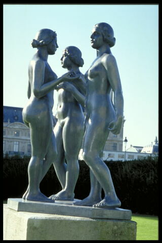 Trois Nymphes ou Trois Grâces ou Nymphes de la prairie, image 3/4
