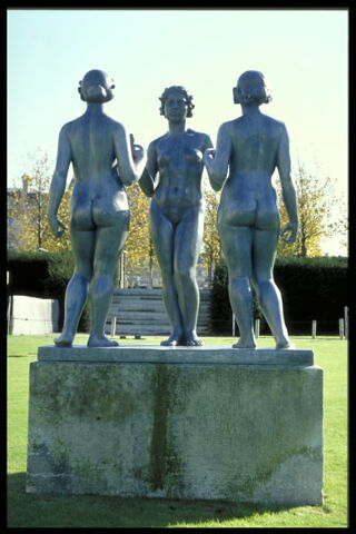 Trois Nymphes ou Trois Grâces ou Nymphes de la prairie, image 4/4