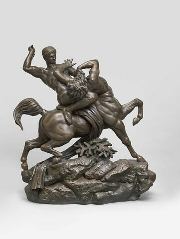 Thésée combattant le centaure Biénor, image 2/12