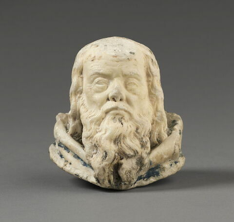 Tête d'homme barbu