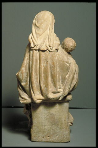 Vierge assise portant l'Enfant sur le bras droit, image 9/9