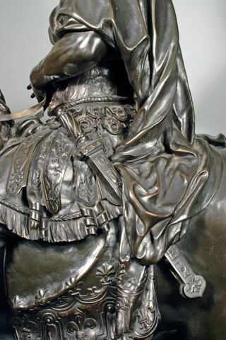 Louis XIV statue équestre d'après Celle de Girardon, image 4/10