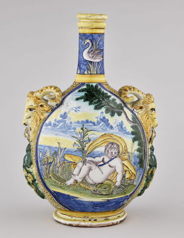 Grande bouteille en forme de gourde, image 2/7