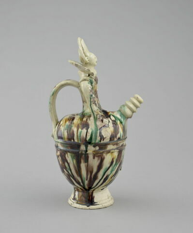 Biberon en buste de femme ou gargoulette anthropomorphe, image 3/5