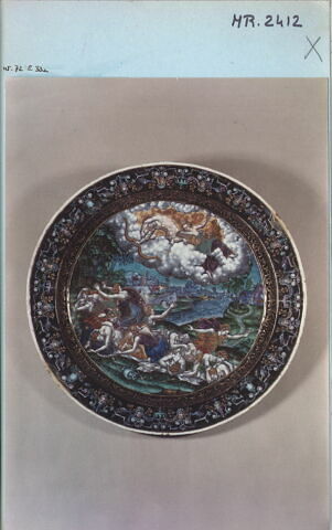 Plat rond : Le Massacre des Niobides, image 11/13