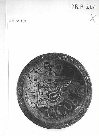 Plaque concave : Jacob, image 6/6