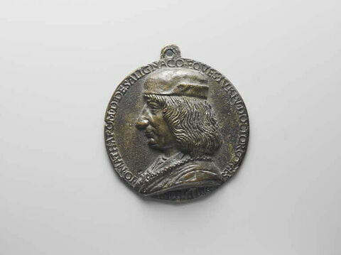Médaille : Jean de Matheron, chambellan du roi Charles VIII / Jean de Matharon en armure
