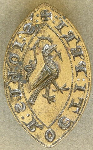 Matrice de sceau : Jean Roet, prêtre