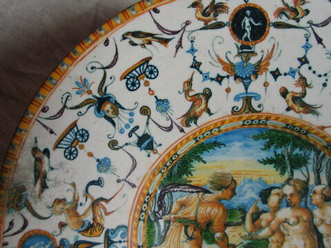 Assiette : Diane et Actéon, image 5/7