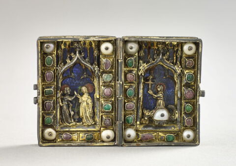 Diptyque en forme de livre
