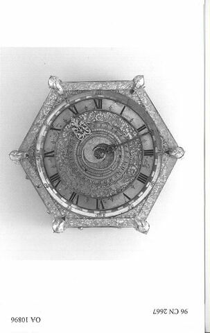 Horloge de table hexagonale, image 5/7