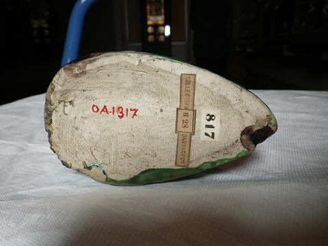 Statuette : Joueur de cornemuse