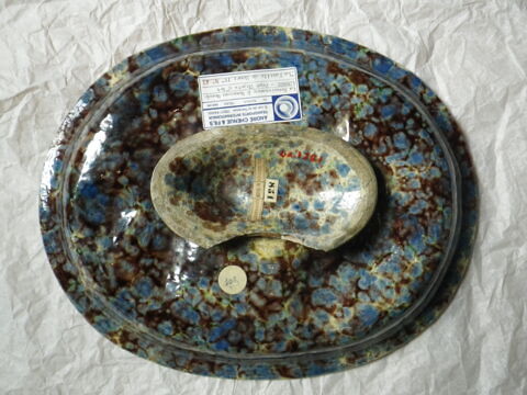 Plat ovale : Henri IV et sa famille, image 2/2