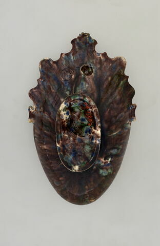 Coupe en forme de nacelle ou gondole ou navette de forme ovale : Vénus et l'Amour, image 3/6