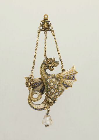 Pendentif : dragon ailé, image 2/2