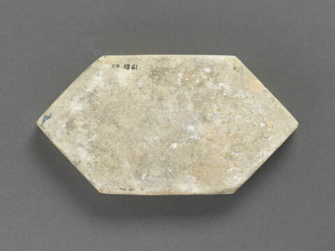Carreau hexagonal : chien courant portant un collier, image 2/3