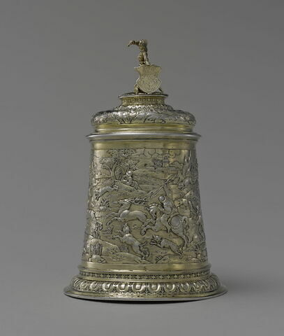 Chope à décor de scènes de chasse, image 11/11