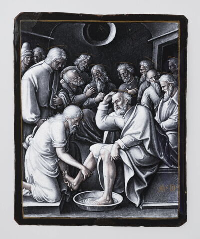Plaque : Le Lavement des pieds