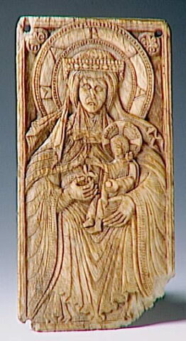 Plaque : Vierge à l'enfant, image 5/5