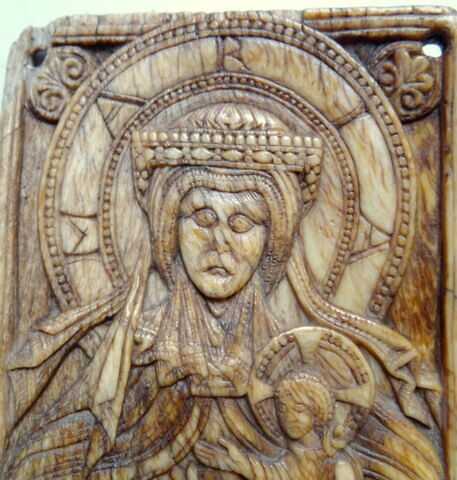 Plaque : Vierge à l'enfant, image 4/5