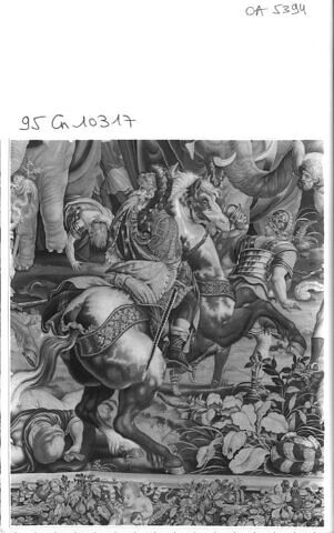 La bataille de Zama, de la tenture de l’Histoire de Scipion, image 11/15