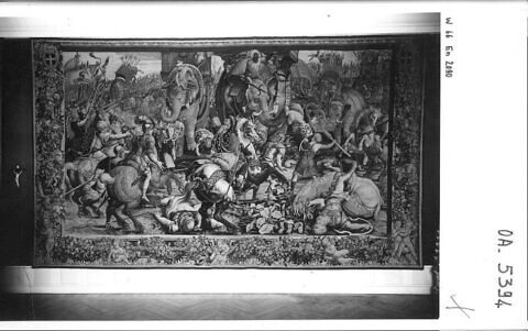La bataille de Zama, de la tenture de l’Histoire de Scipion, image 15/15