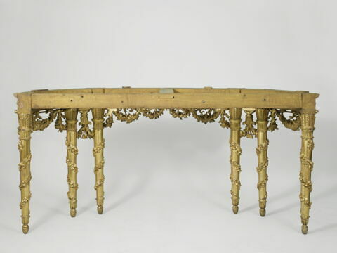 Console d'applique en demi-lune à six pieds, image 4/11