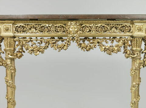 Console d'applique en demi-lune à six pieds, image 5/11