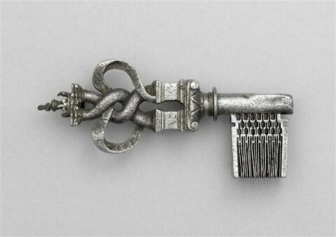 Clef à l'emblématique de Charles IX, image 2/2