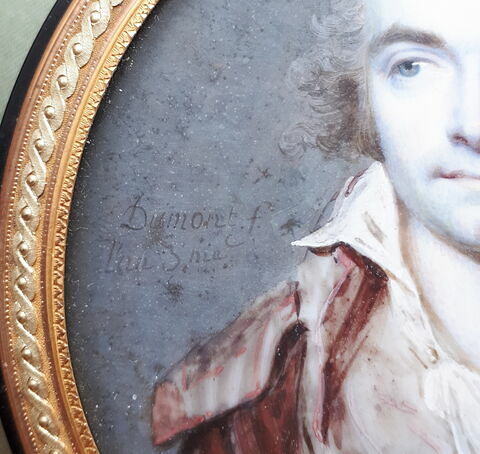 Tabatière ronde : autoportrait de François Dumont, image 5/6