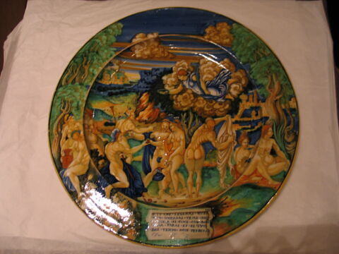 Plat rond : Le Jugement de Pâris, image 11/13
