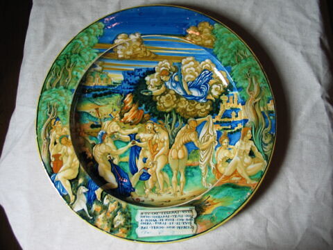 Plat rond : Le Jugement de Pâris, image 2/13