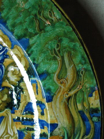 Plat rond : Le Jugement de Pâris, image 9/13