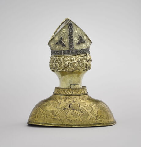 Buste-reliquaire de saint Martin de Soudeilles, image 8/12