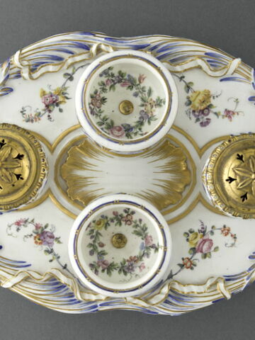 Ecritoire à quatre récipients et un plateau, image 4/17