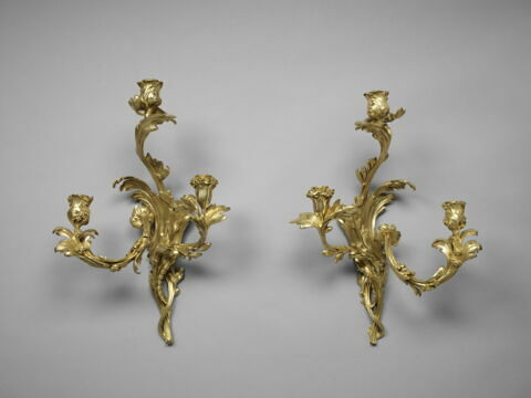 Bras à trois lumières, d'une paire (avec OA 6504 2), image 2/3
