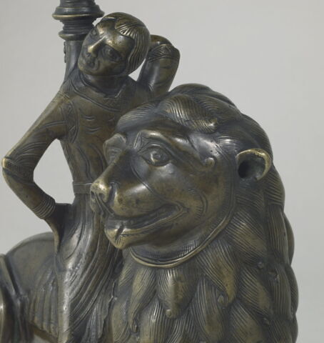 Chandelier : Samson et le lion, image 8/12