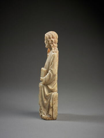 Figure d'applique : Christ assis, bénissant, image 3/5