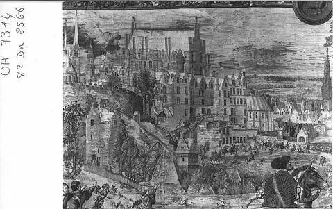 Le mois de mars ou Le signe du bélier ou La chasse au faucon, de la tenture des Chasses de Charles Quint, image 14/26