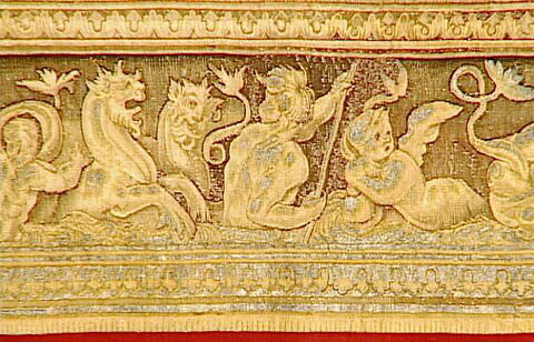 Le mois d'août ou Le signe la vierge ou Le limier, de la tenture dite des Chasses de Maximilien, image 6/21