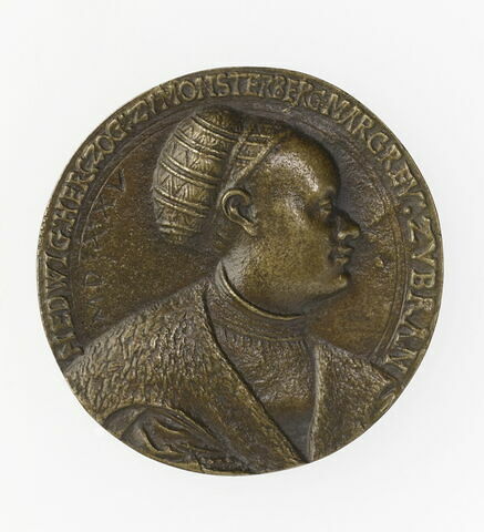 Médaille : Hedwige de Munster, margravine de Brandebourg (1508-1531)