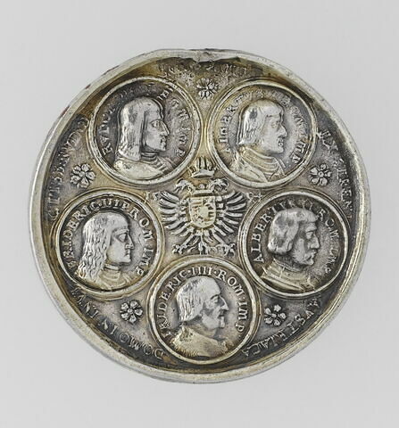 Médaille frappée à l'occasion de la Diète de Ratisbonne de 1594