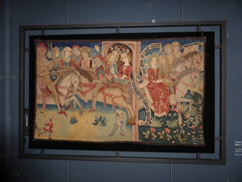 Tapisserie : Scènes de l'Histoire de Busant, image 2/2