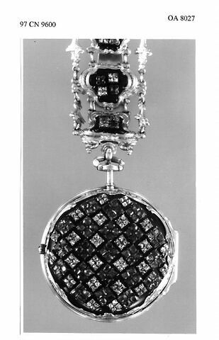 Montre ronde assortie d'une châtelaine, image 5/10