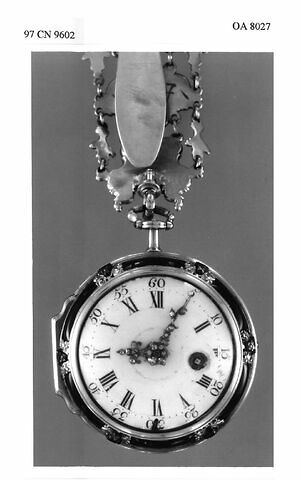 Montre ronde assortie d'une châtelaine, image 8/10